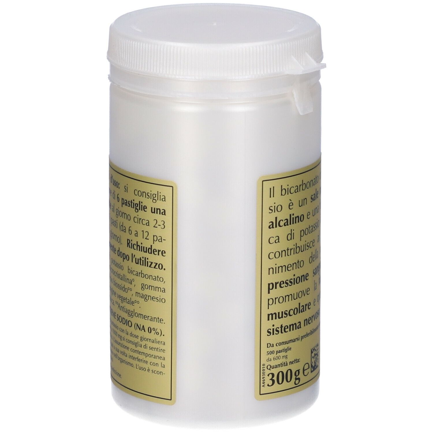 Bicarbonato Sodiozero T 500 Pastiglie