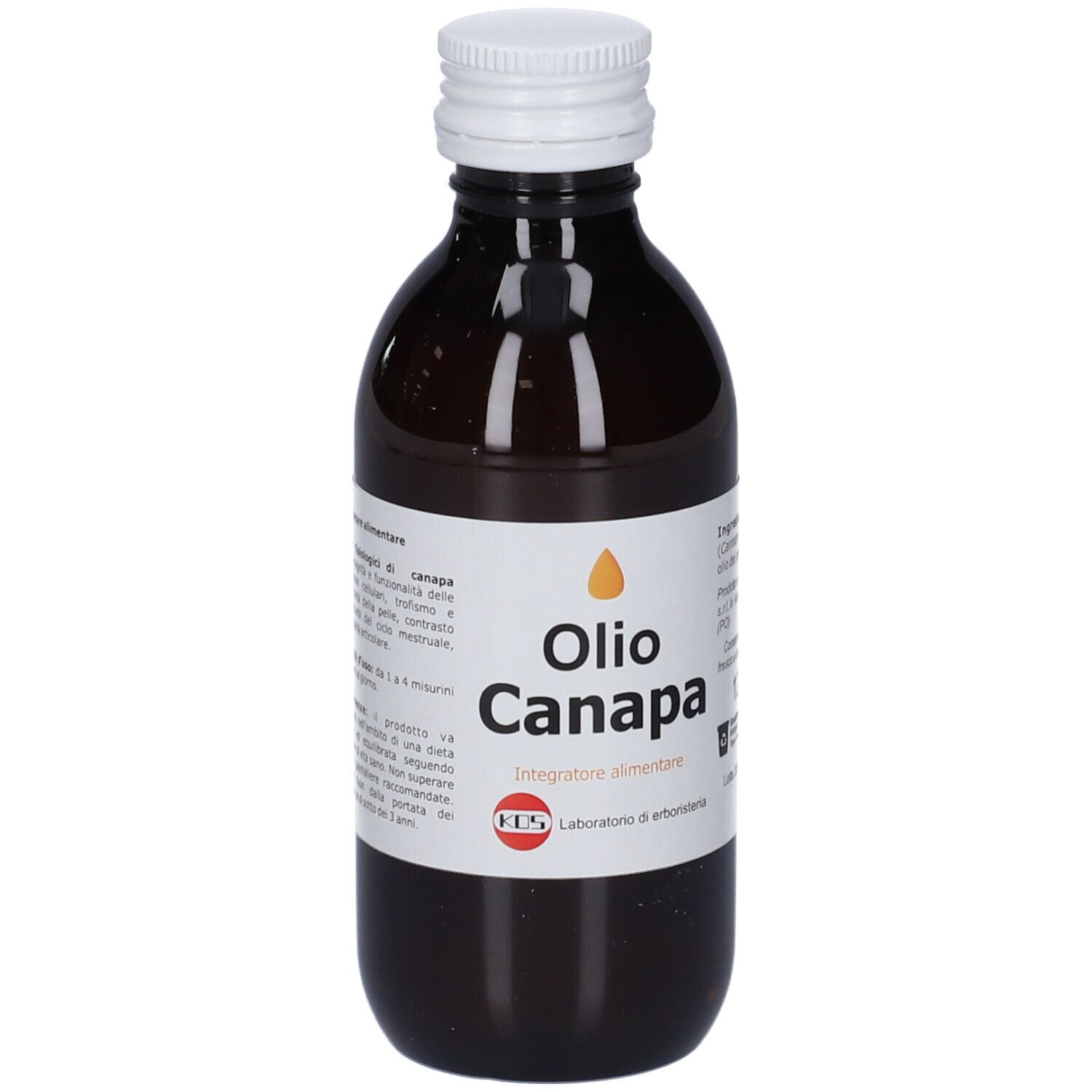 Olio Di Canapa 125 Ml
