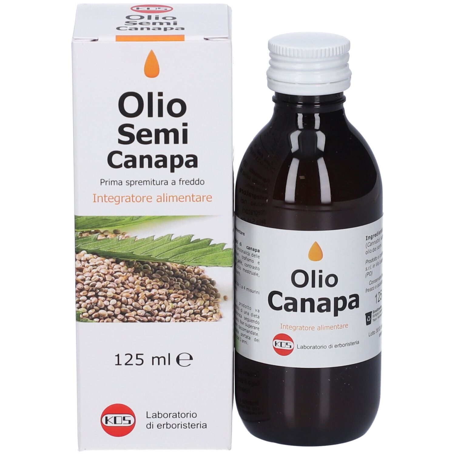 Olio Di Canapa 125 Ml