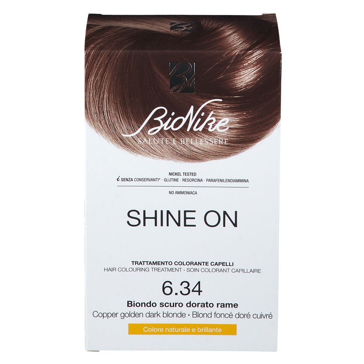 BioNike Shine On Biondo Scuro Dorato Rame 6,34