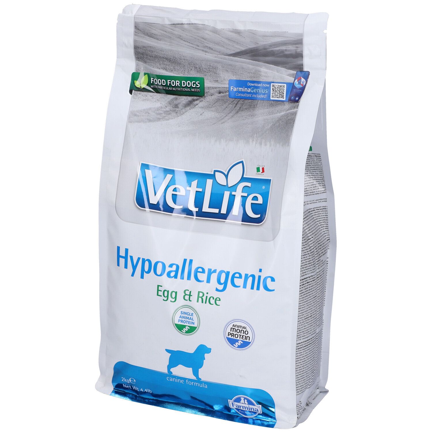 Vet Life Hypoallergenic Egg & Rice