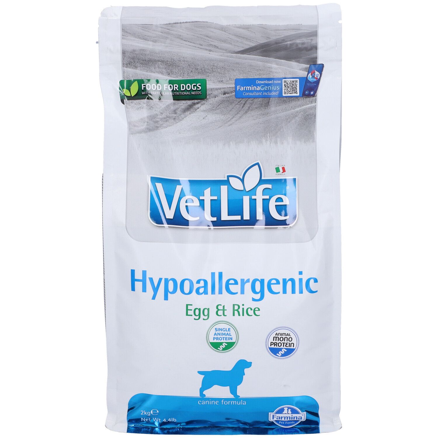 Vet Life Hypoallergenic Egg & Rice