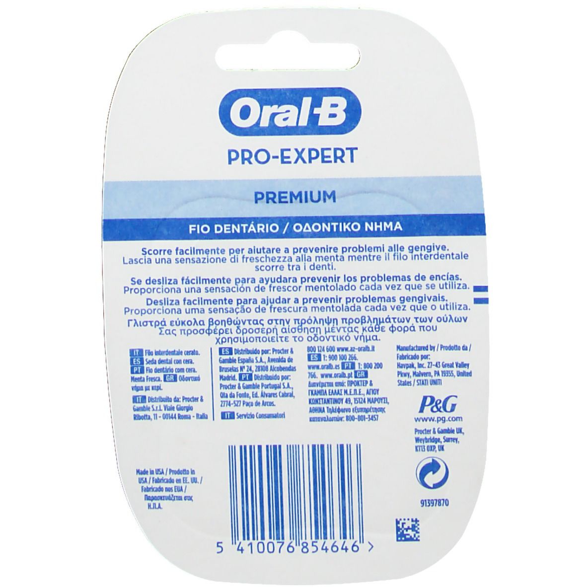 Oral-B® PRO-EXPERT Filo Interdentale menta fresca