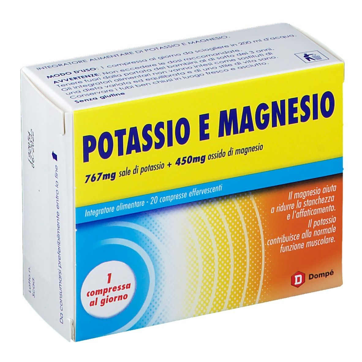 BRACCO Potassio e Magnesio 20 compresse