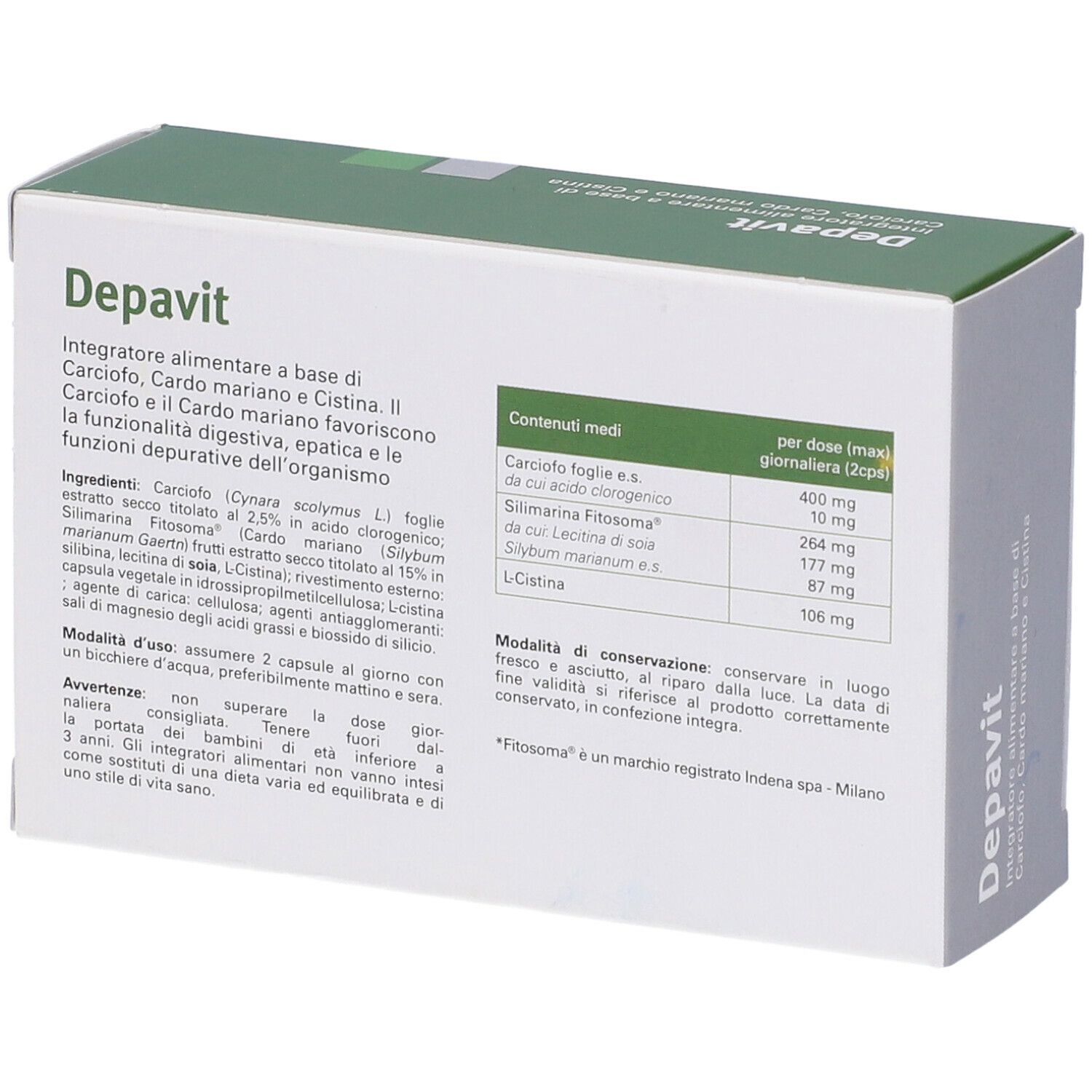 Eos Depavit 30 Capsule 500 Mg