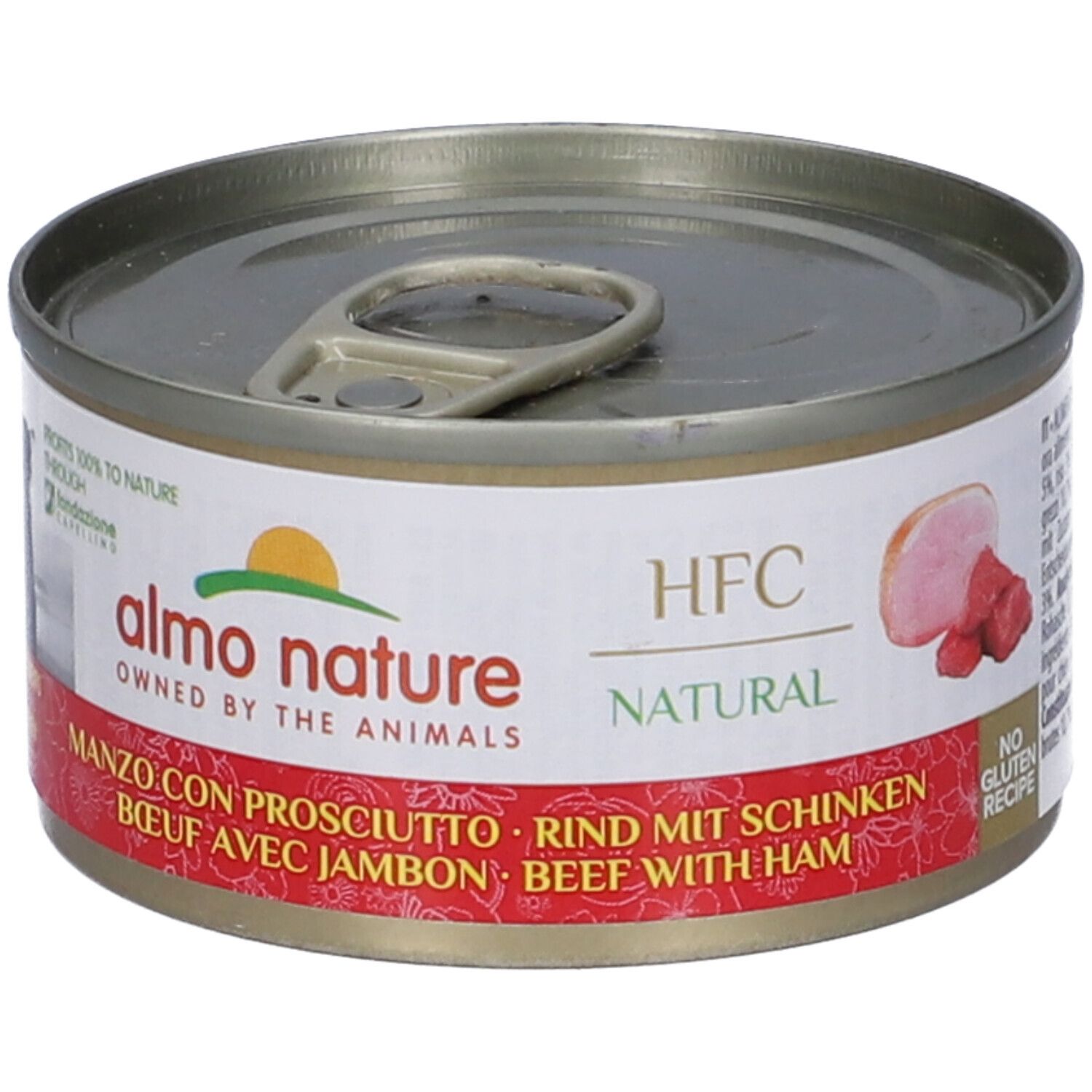 Almo Nature HFC Cousine Manzo con Prosciutto per Cani Adulti
