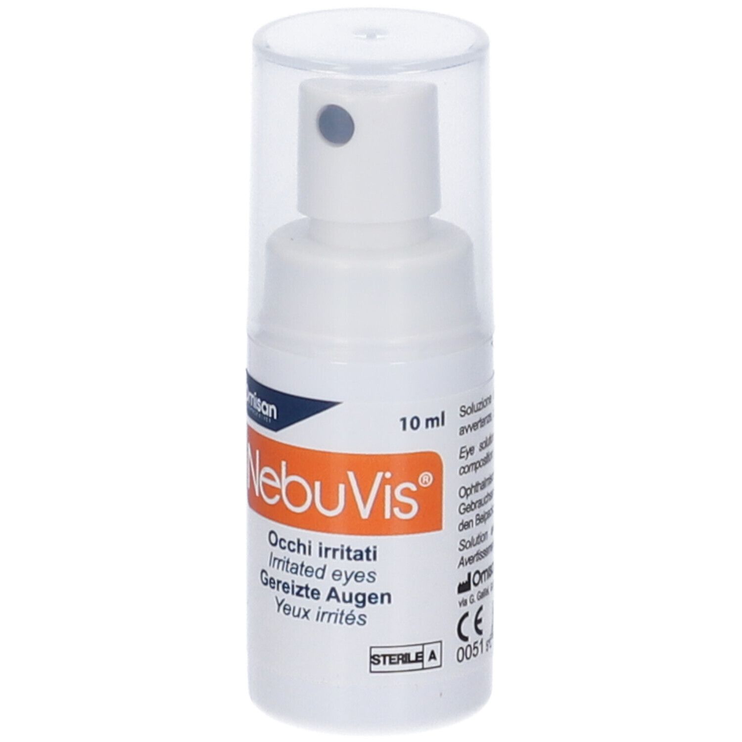 Nebuvis Occhi Irritati Spray 10 Ml 1 Pezzo
