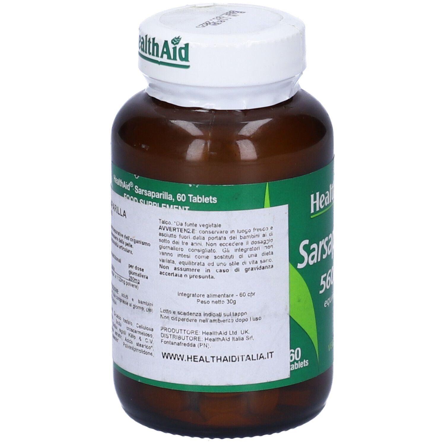 Sarsaparilla 60 Compresse 33,6 G