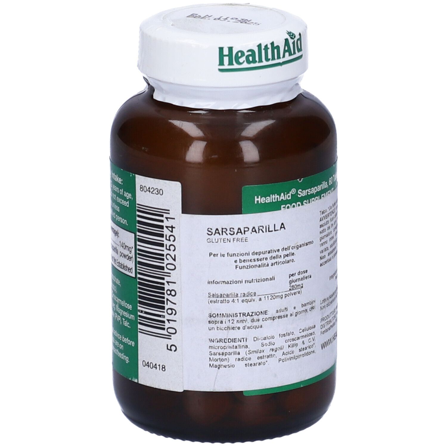 Sarsaparilla 60 Compresse 33,6 G