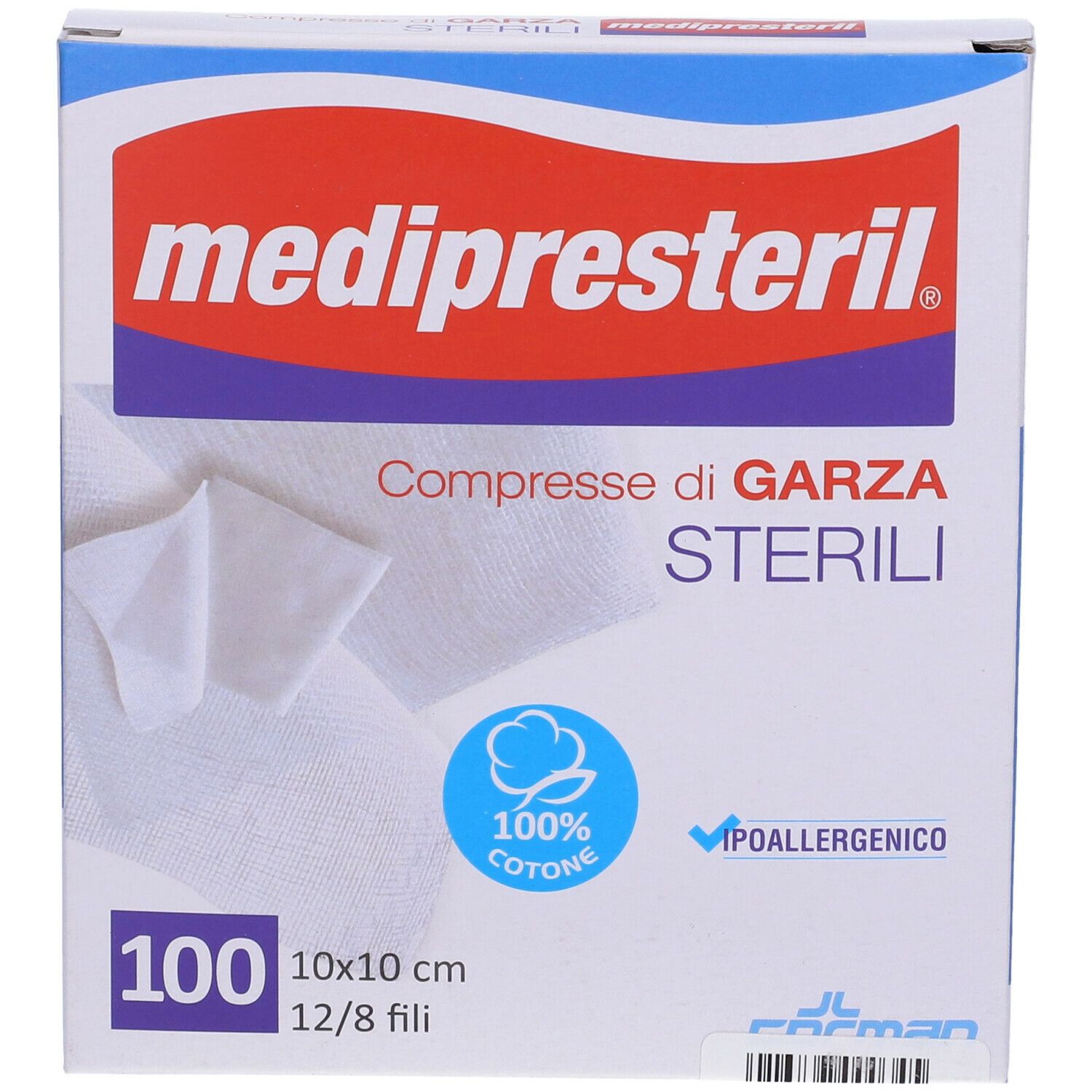 mediPrestetil® Garza 10x10 cm