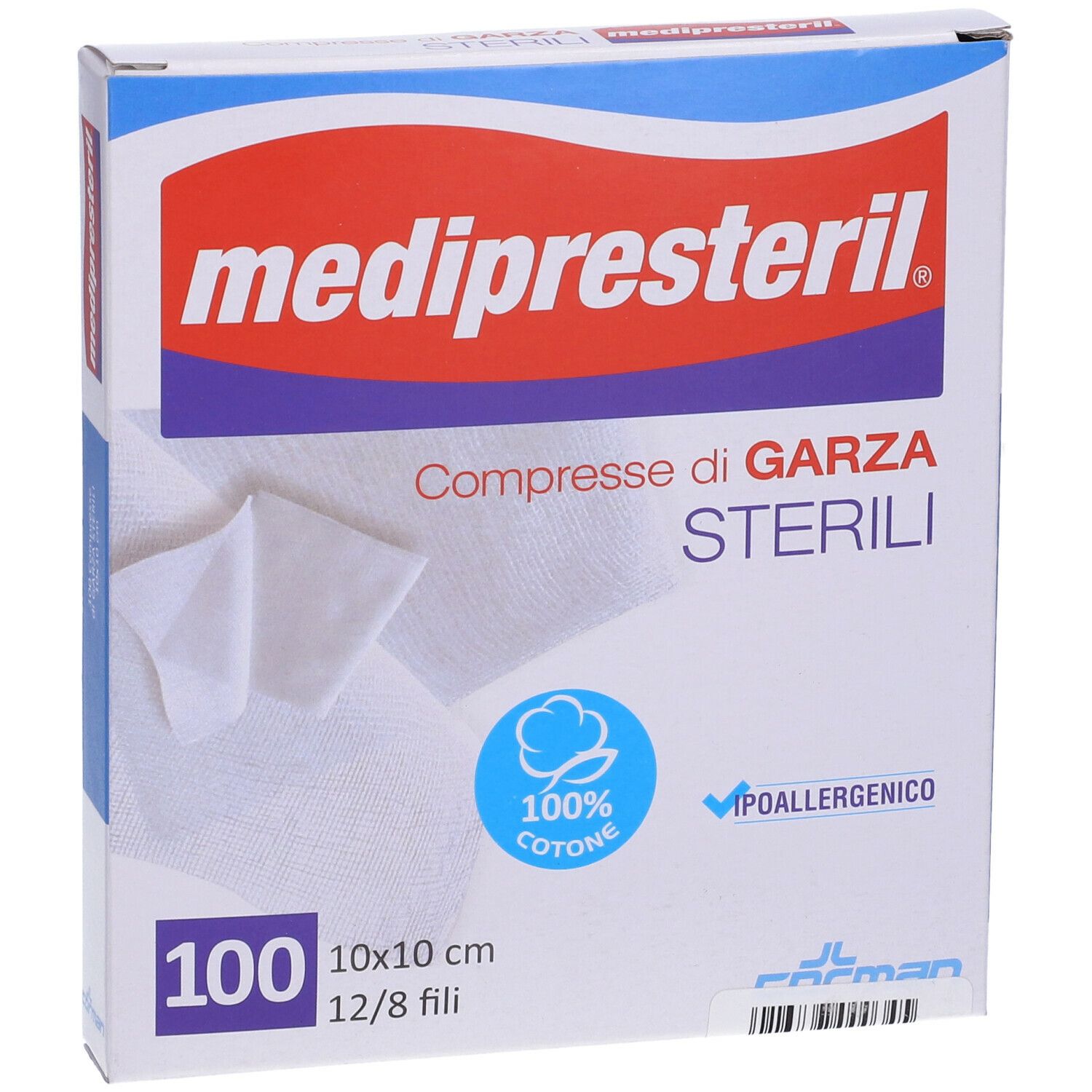 mediPrestetil® Garza 10x10 cm