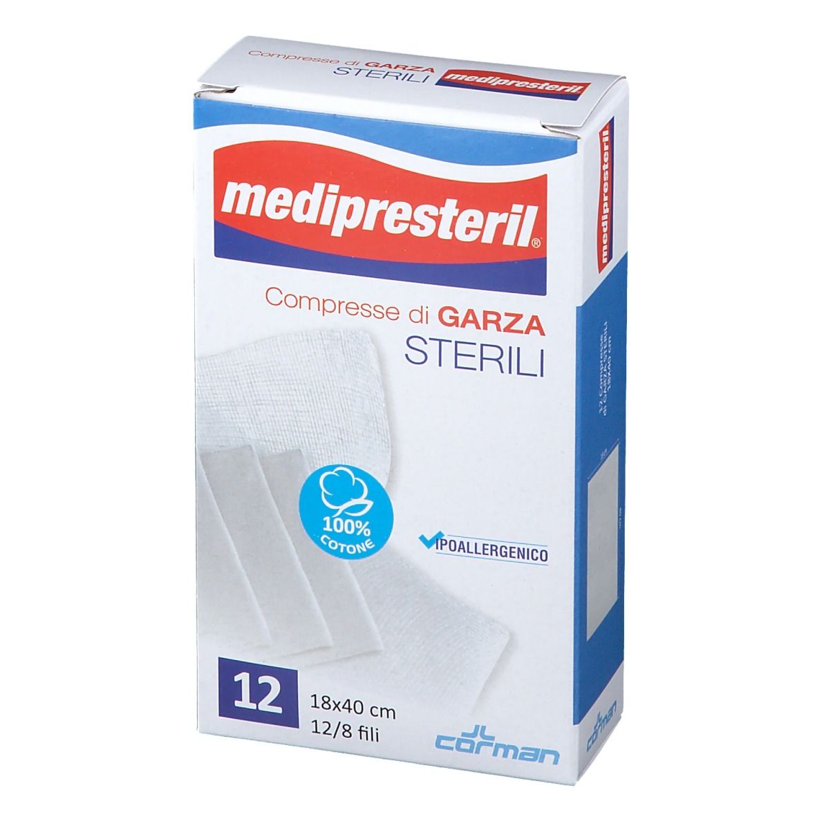 Medipresteril® Compresse di Garza Sterili  18 x 40 cm