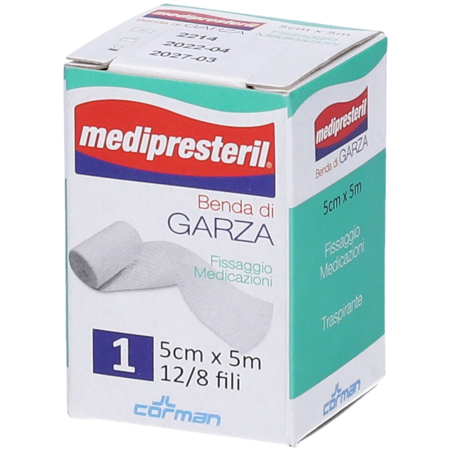 BENDA MEDIPRESTERIL 12/8 5X500