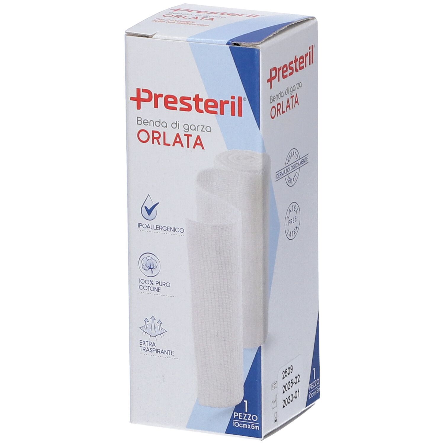Medipresteril® Benda di Garza 10 cm x 500 cm
