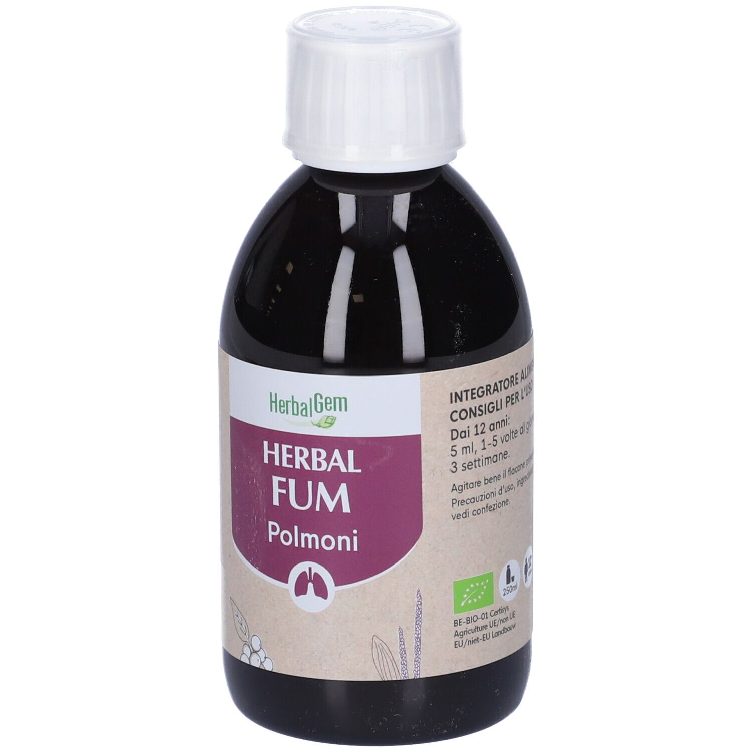 Herbalgem Herbal Fum Polmoni Soluzione Orale