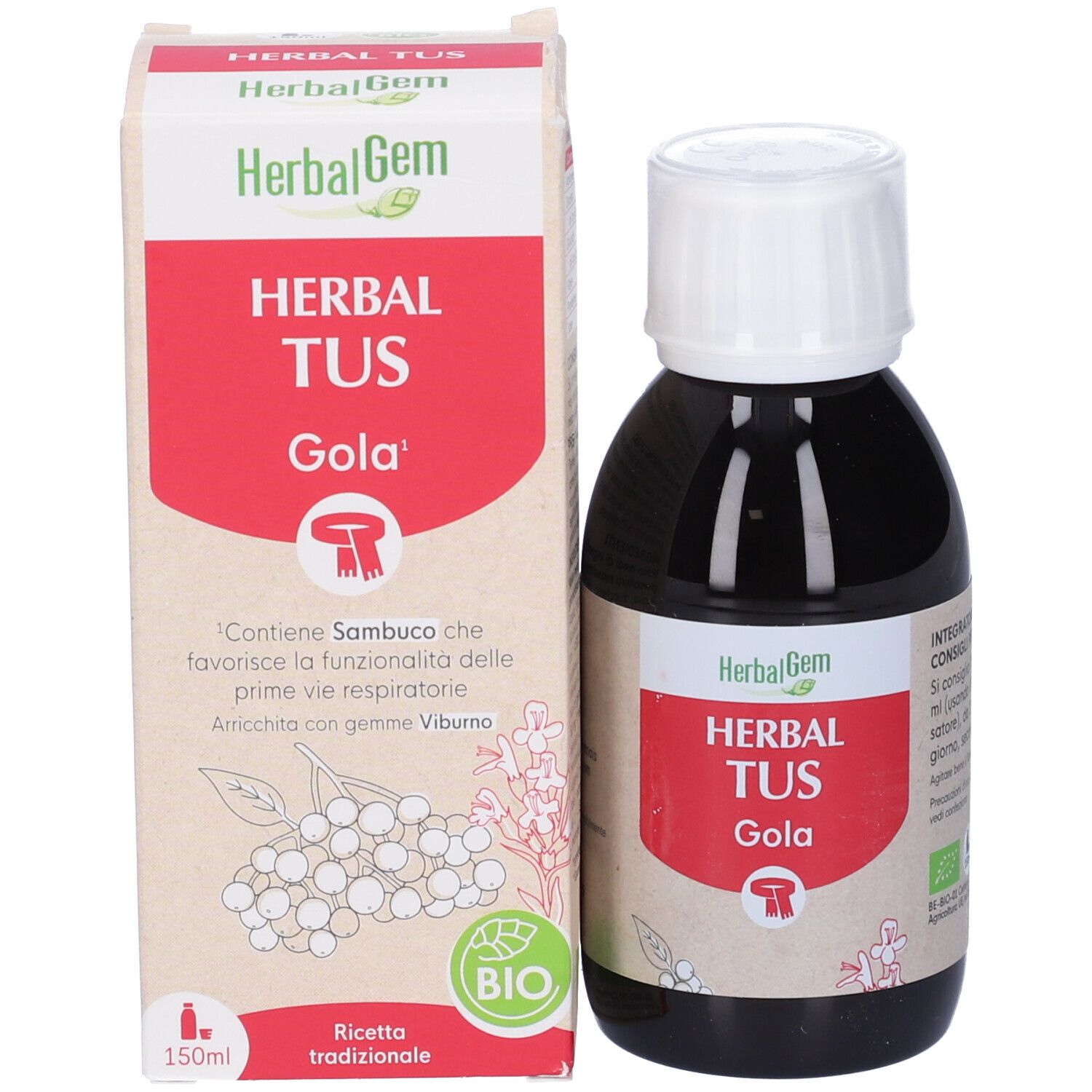 Herbalgem Herbal Tus Gola Soluzione Orale