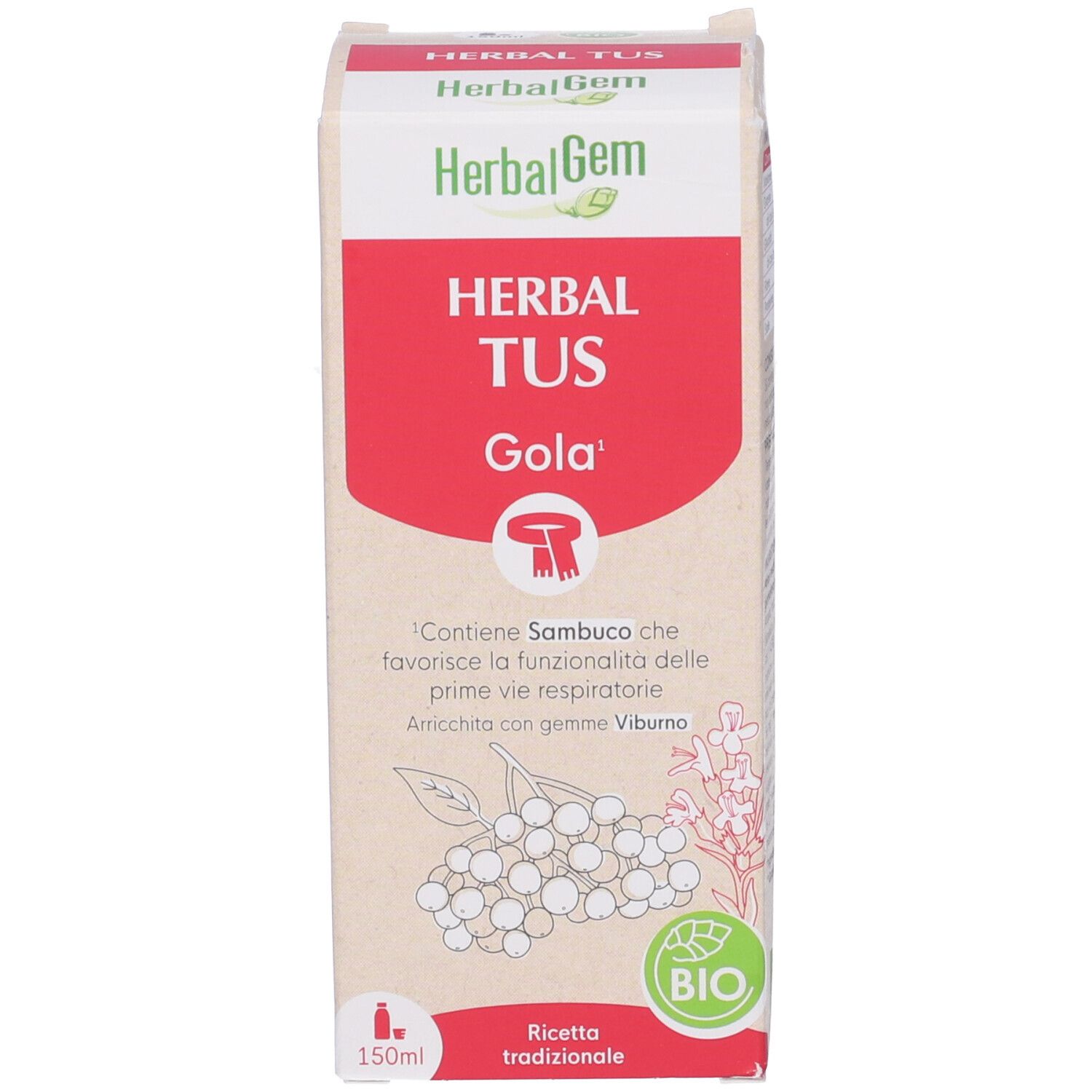 Herbalgem Herbal Tus Gola Soluzione Orale