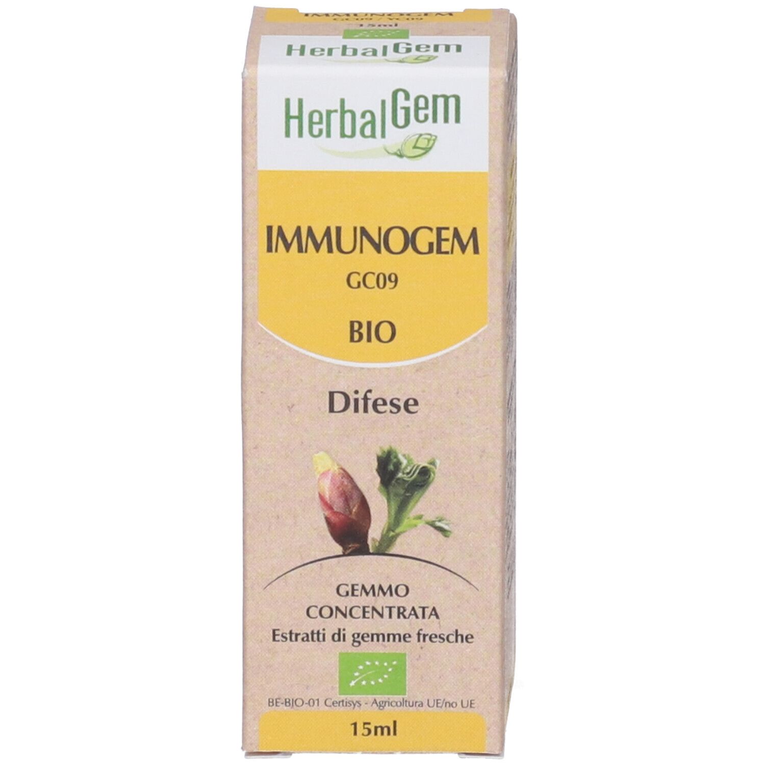 Herbalgem Immunogem GC09 BIO Difese Gemmo Concentrata Gocce