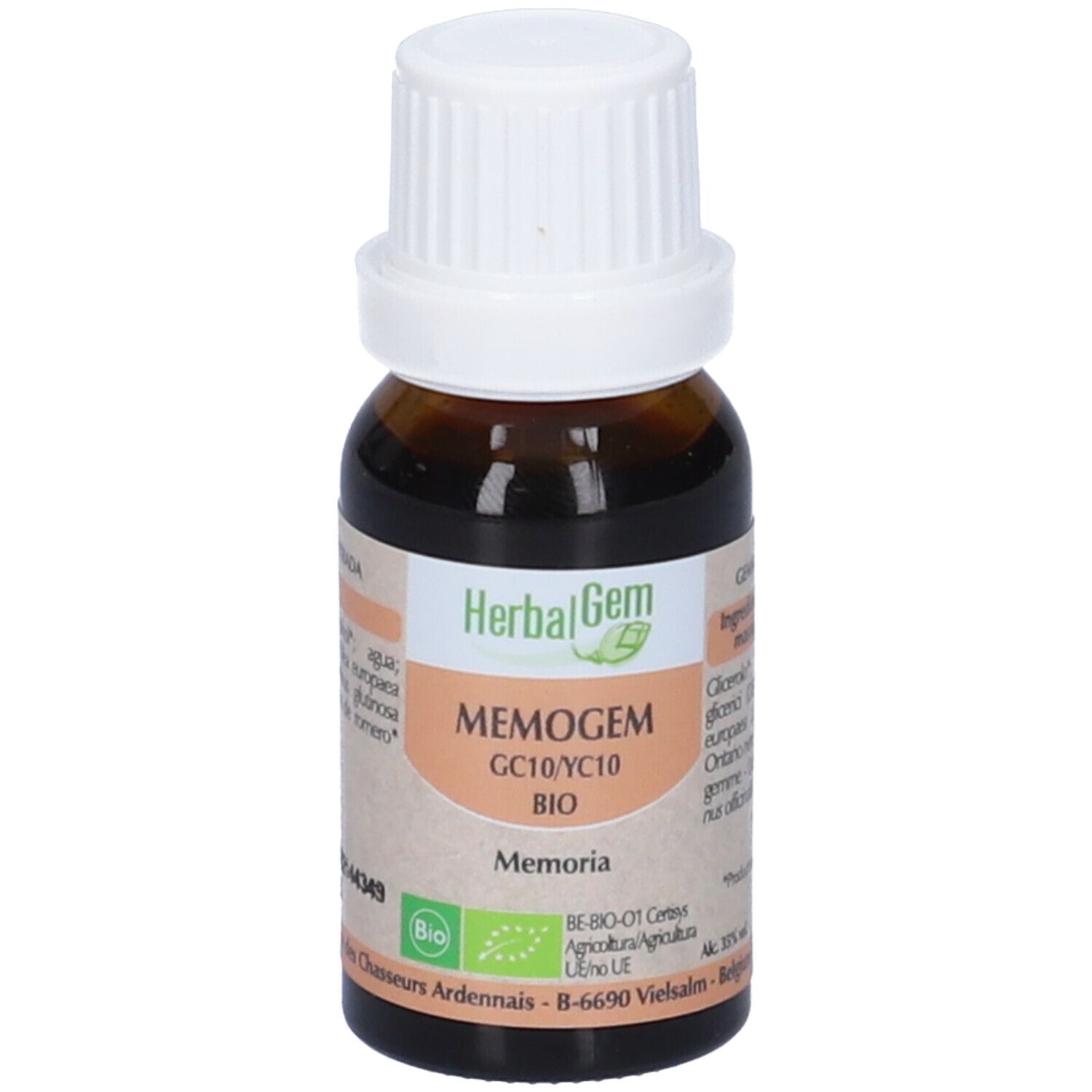 Herbalgem Memogem GC10 BIO Memoria Gemmo Concentrata Gocce