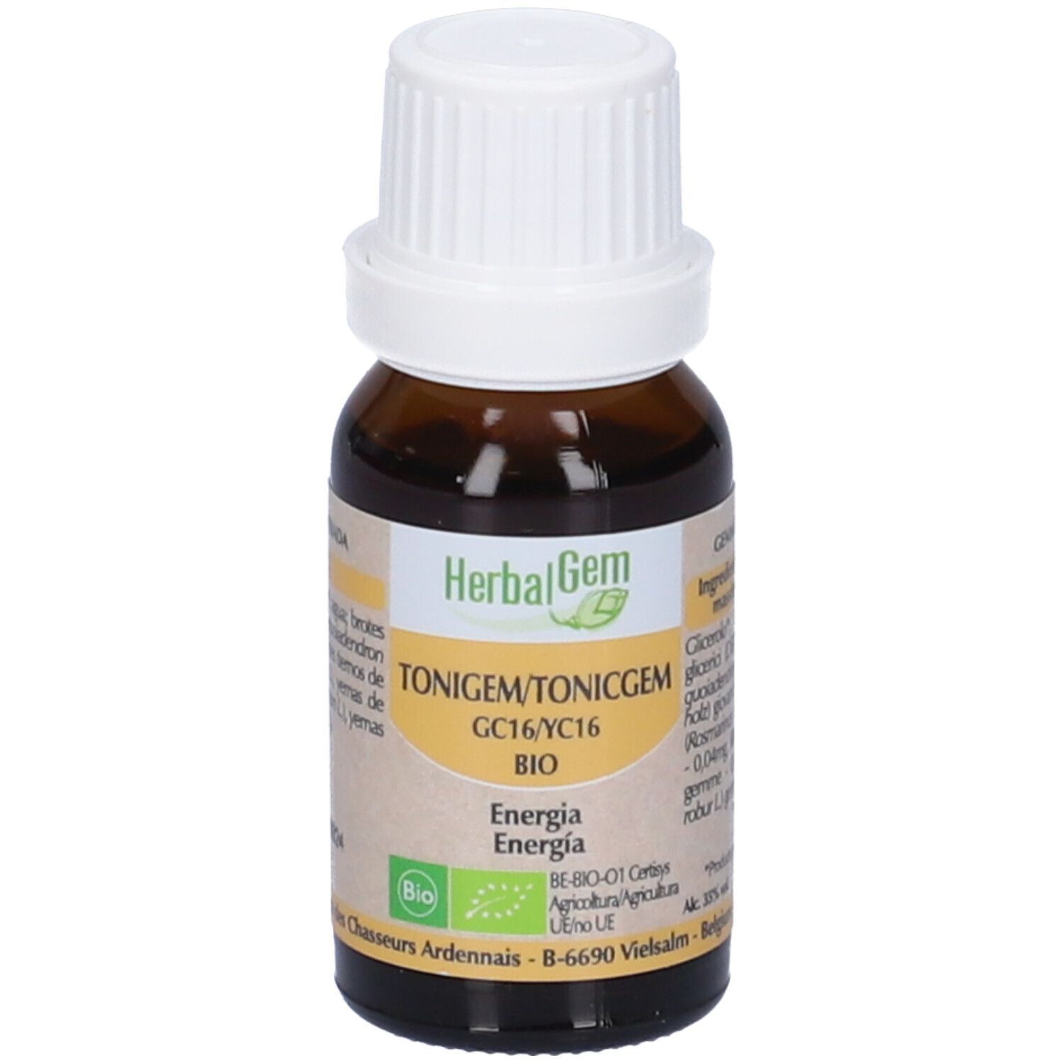 Herbalgem Tonigem GC16 BIO Energia Gemmo Concentrata Gocce