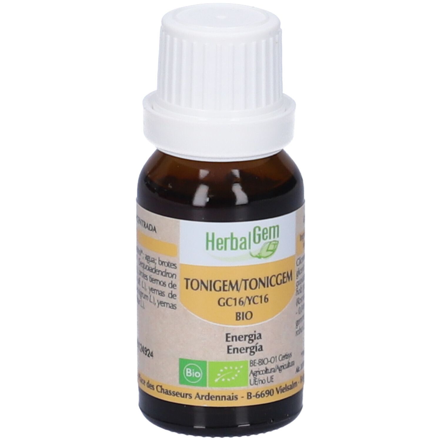 Herbalgem Tonigem GC16 BIO Energia Gemmo Concentrata Gocce