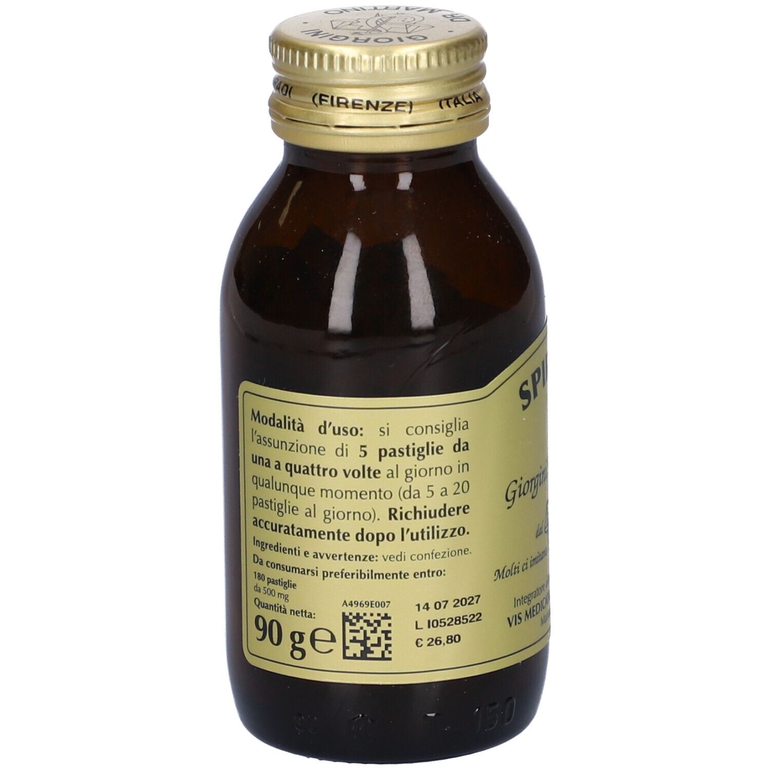 Spiruvis 180 Pastiglie