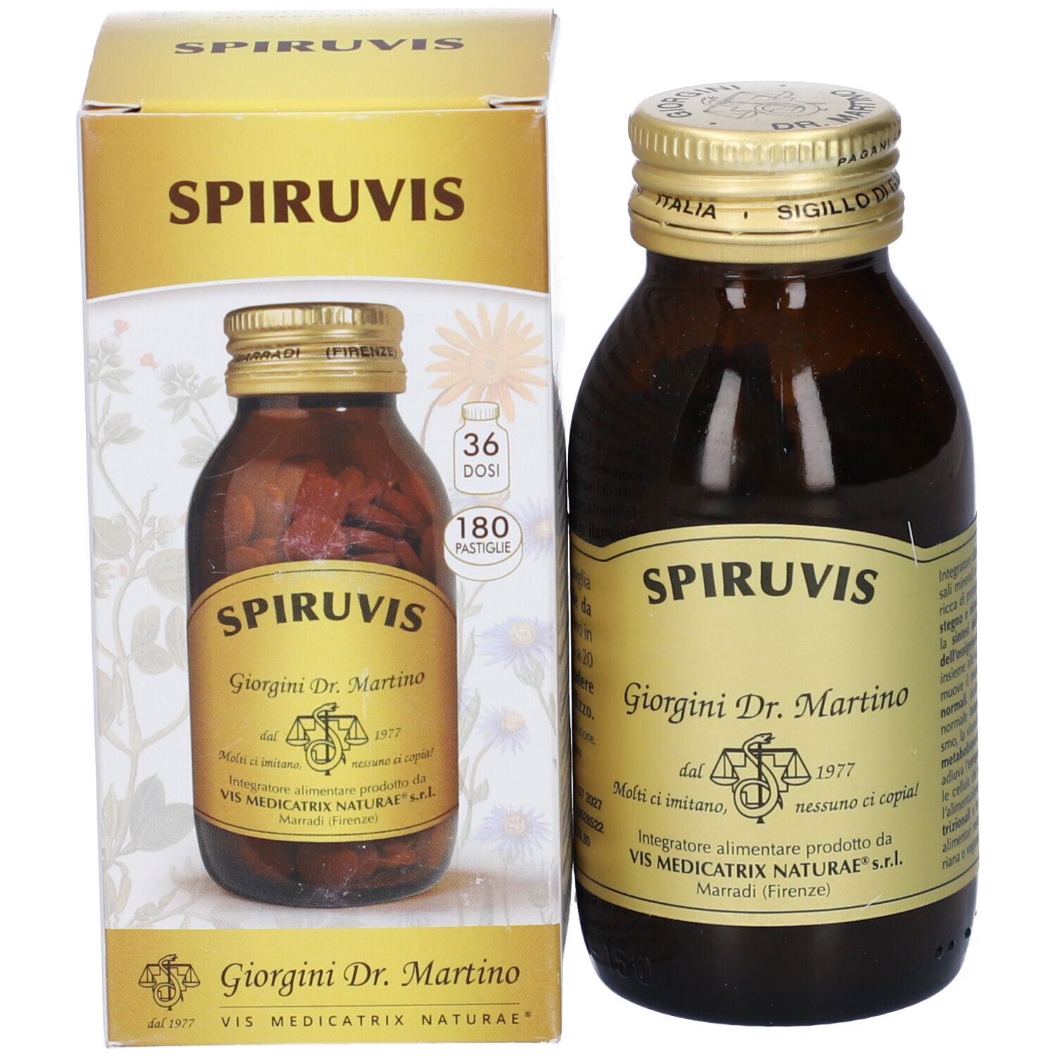 Spiruvis 180 Pastiglie