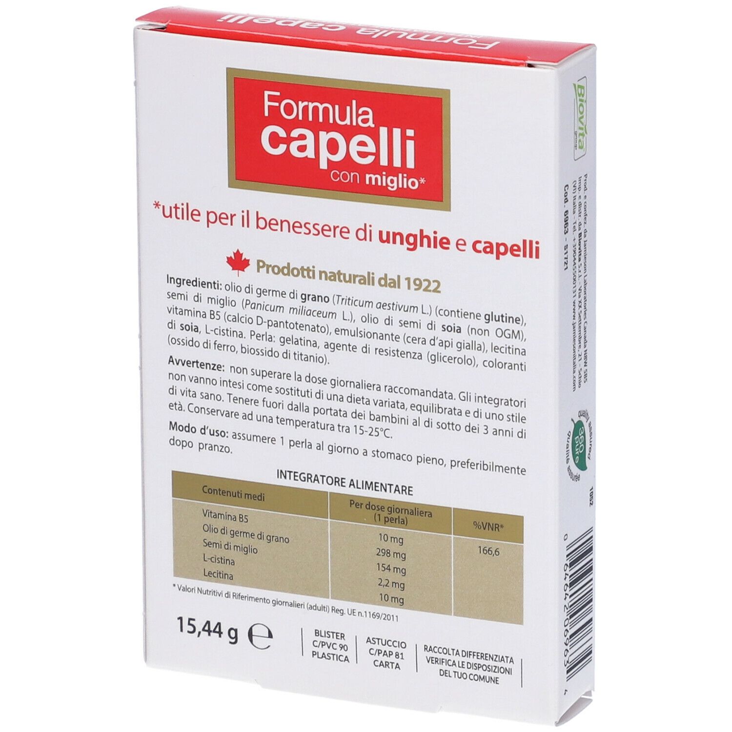 Jamieson Formula Capelli 20 Perle