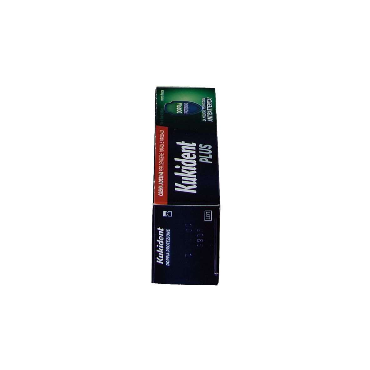 Kukident PLUS Doppia Protezione Crema adesiva premium per dentiera