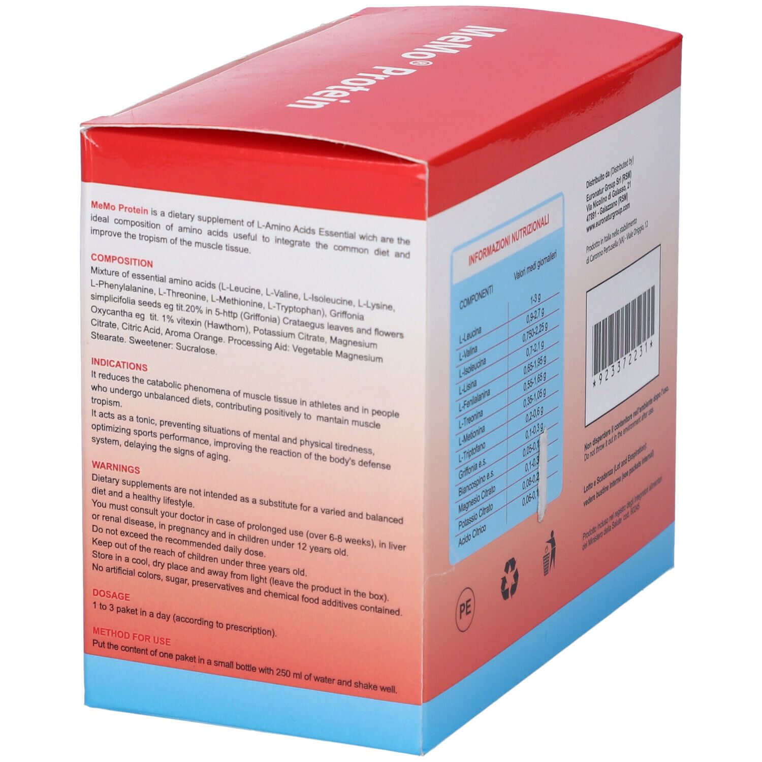 Memo Protein 30Bust