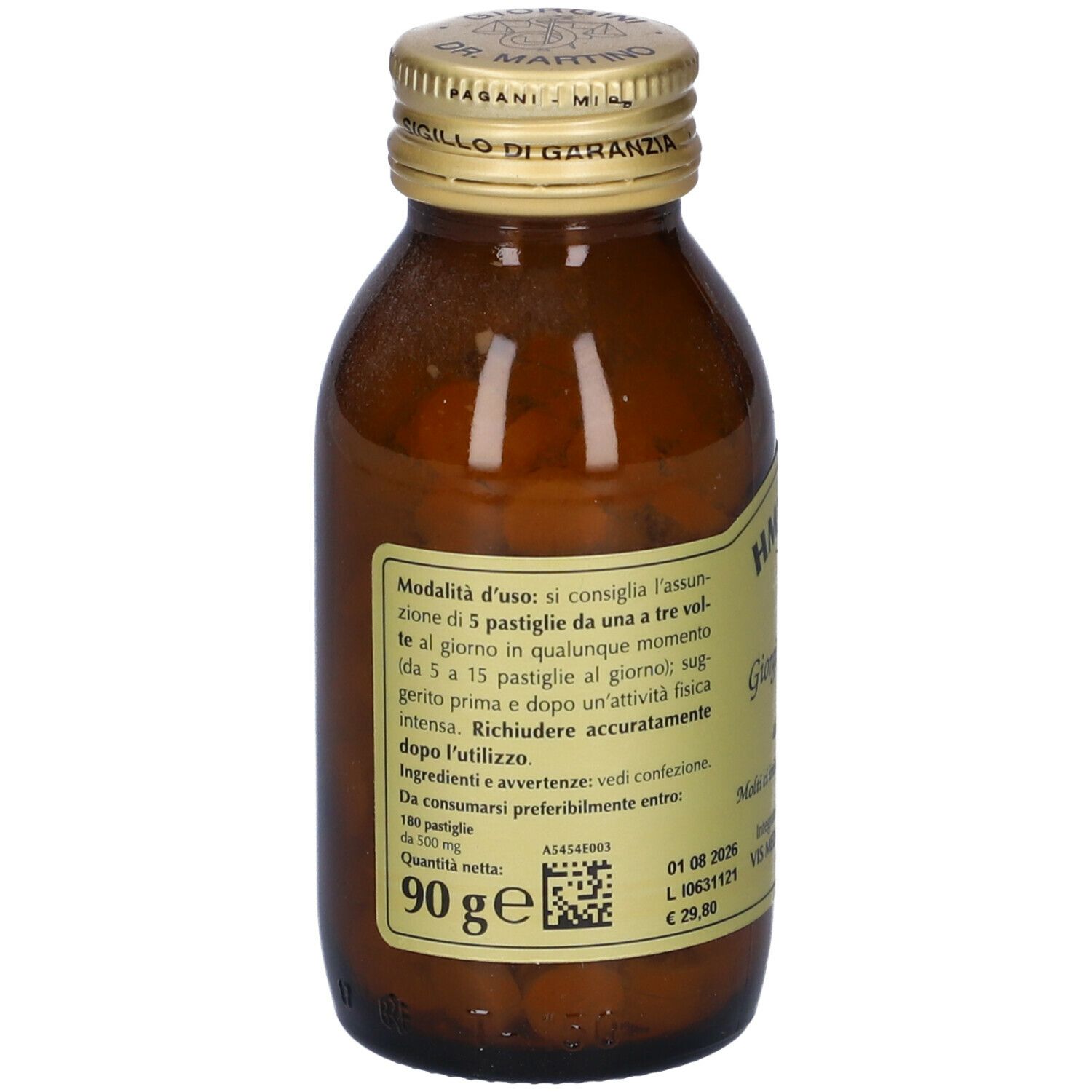 Hmb Sport Vitaminsport 180 Pastiglie