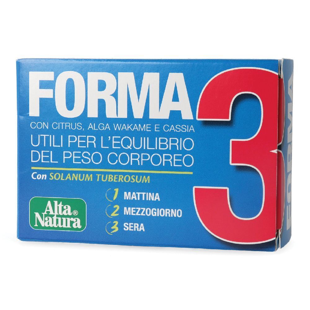 Alta Natura Forma 3 Integratore Alimentare Compresse