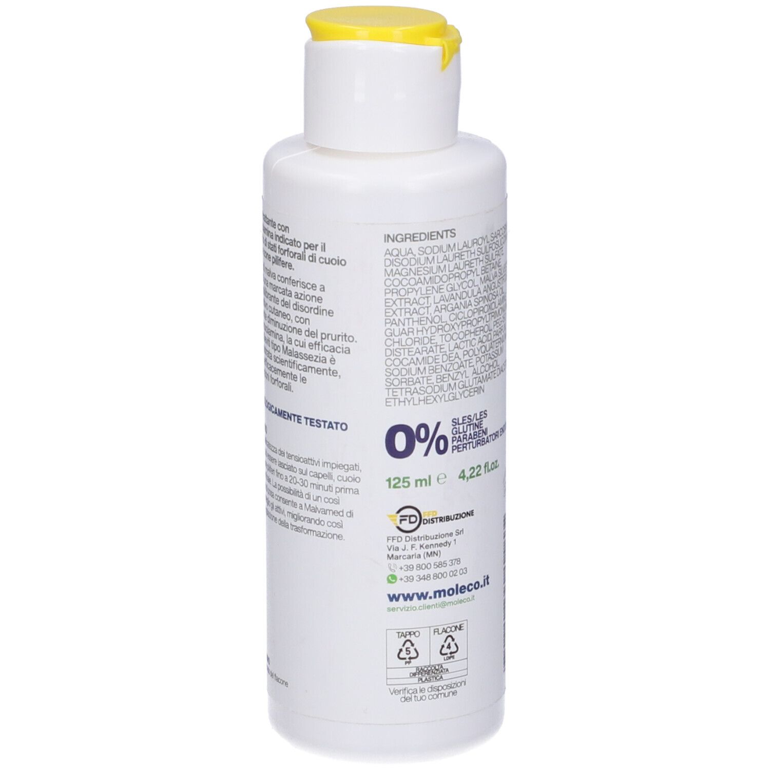 Malvamed Shampoo Ciclopiroxolamina 125 Ml