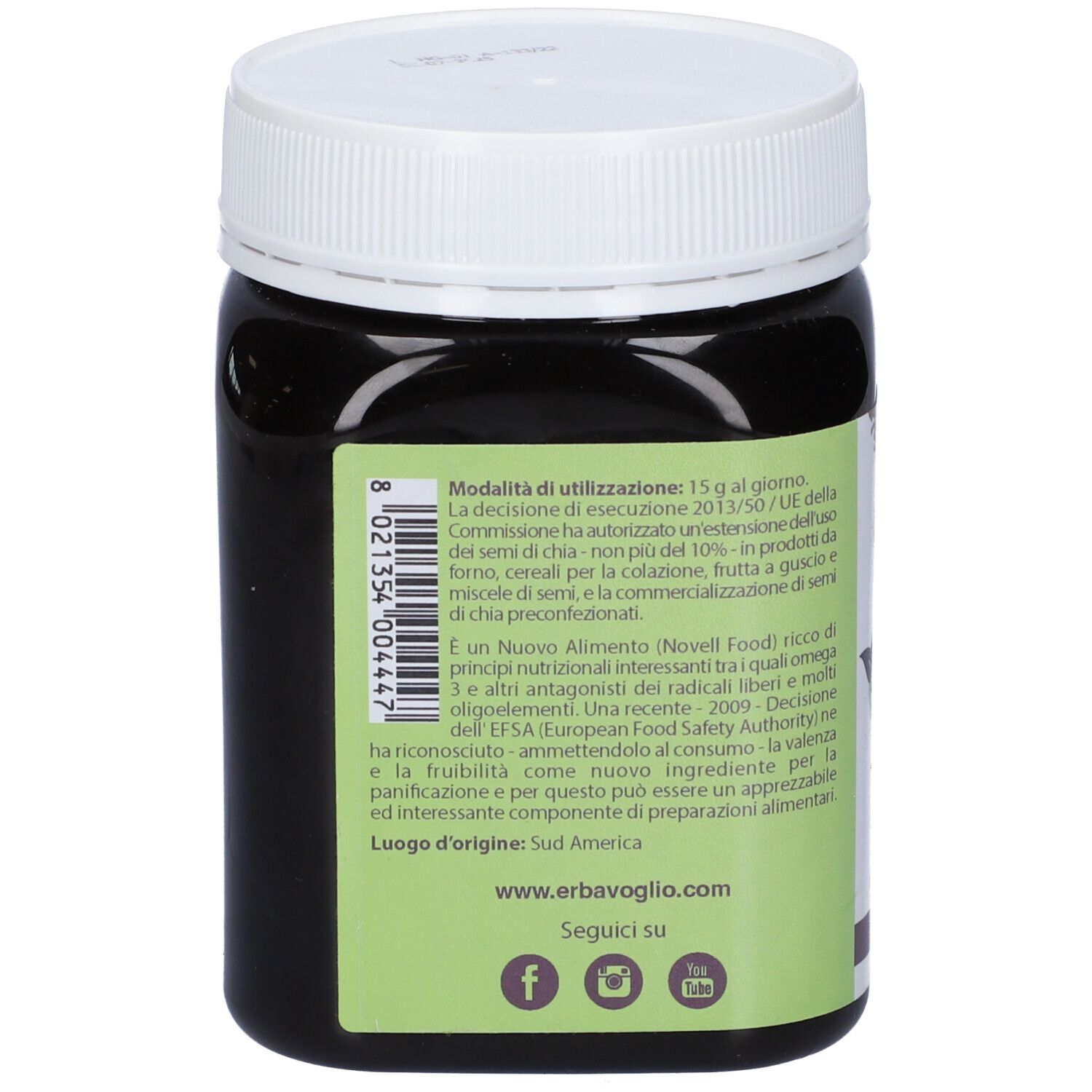 Biochia Semi Di Chia 450 G