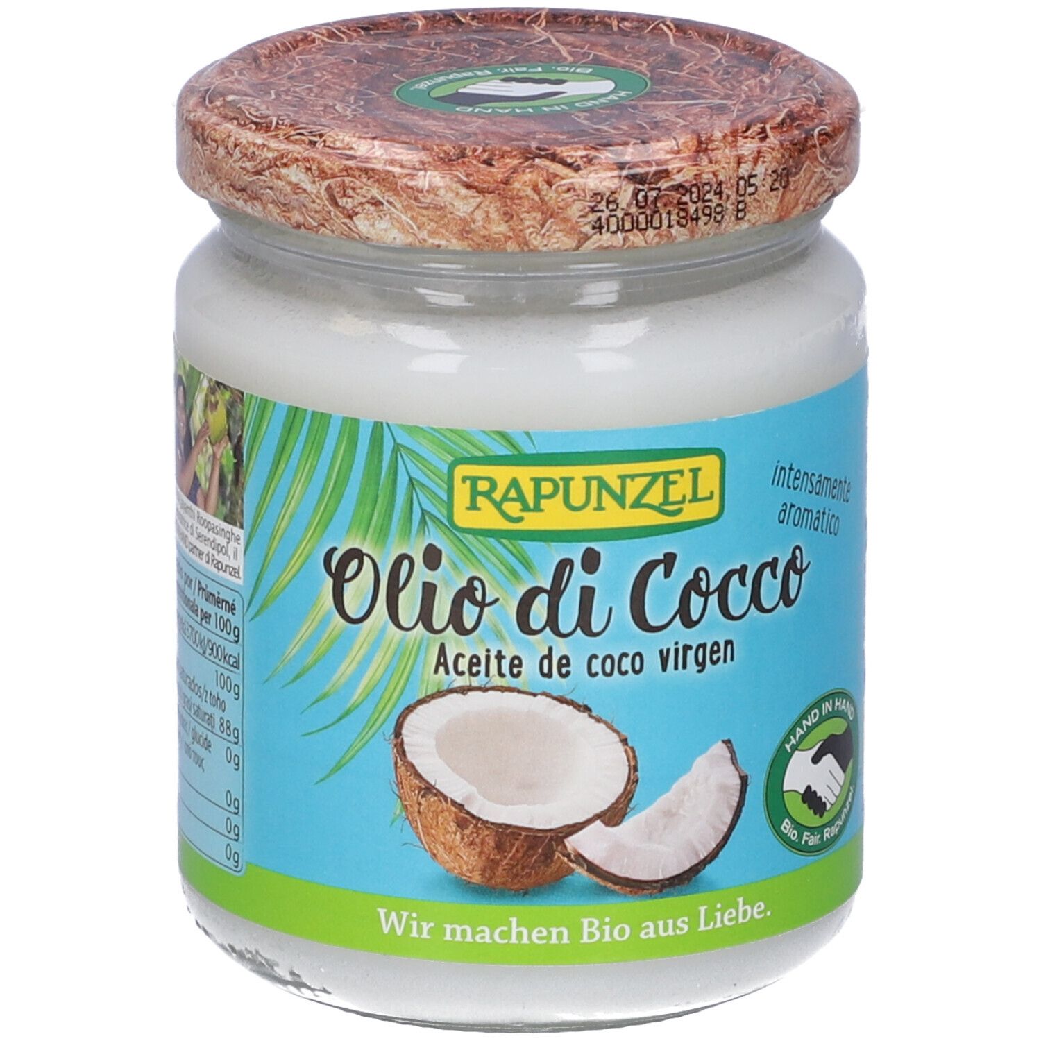 Rapunzel Olio Di Cocco 200G