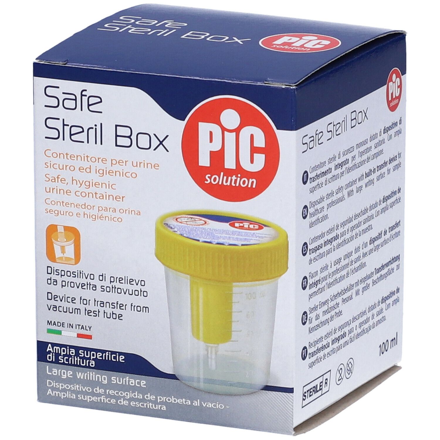 Pic Bicchierino Safe Steril Box