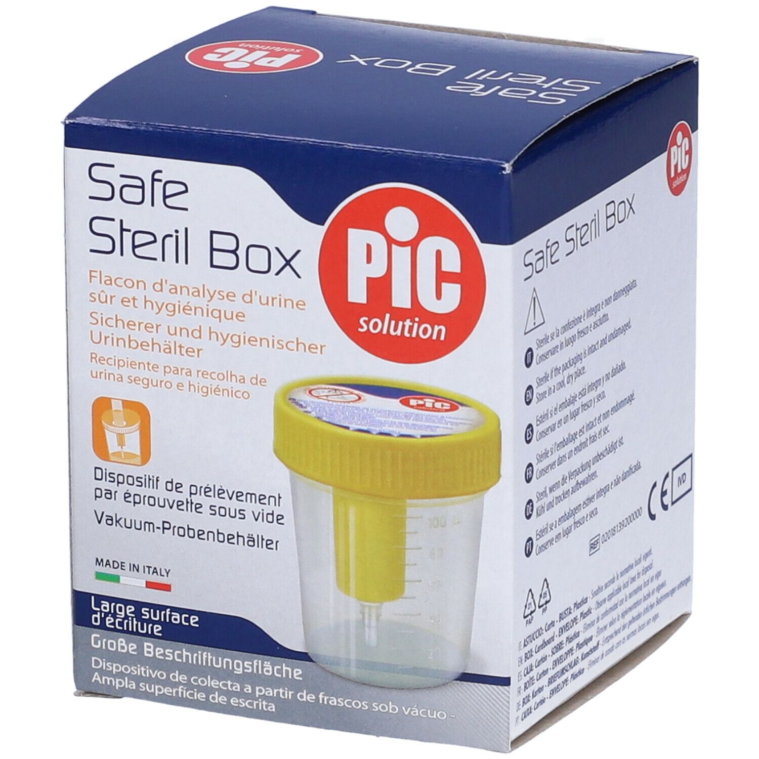 Pic Bicchierino Safe Steril Box