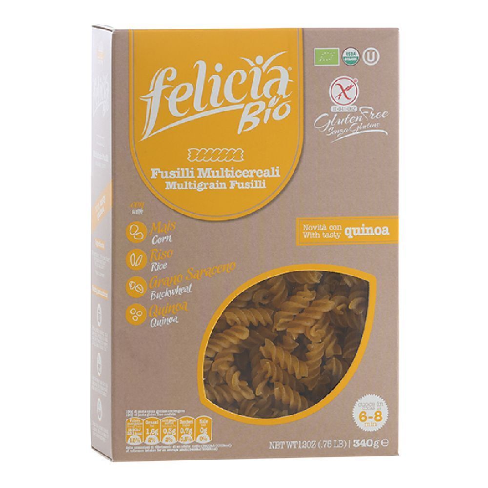 Felicia Bio Multicereali Fusilli 340 G