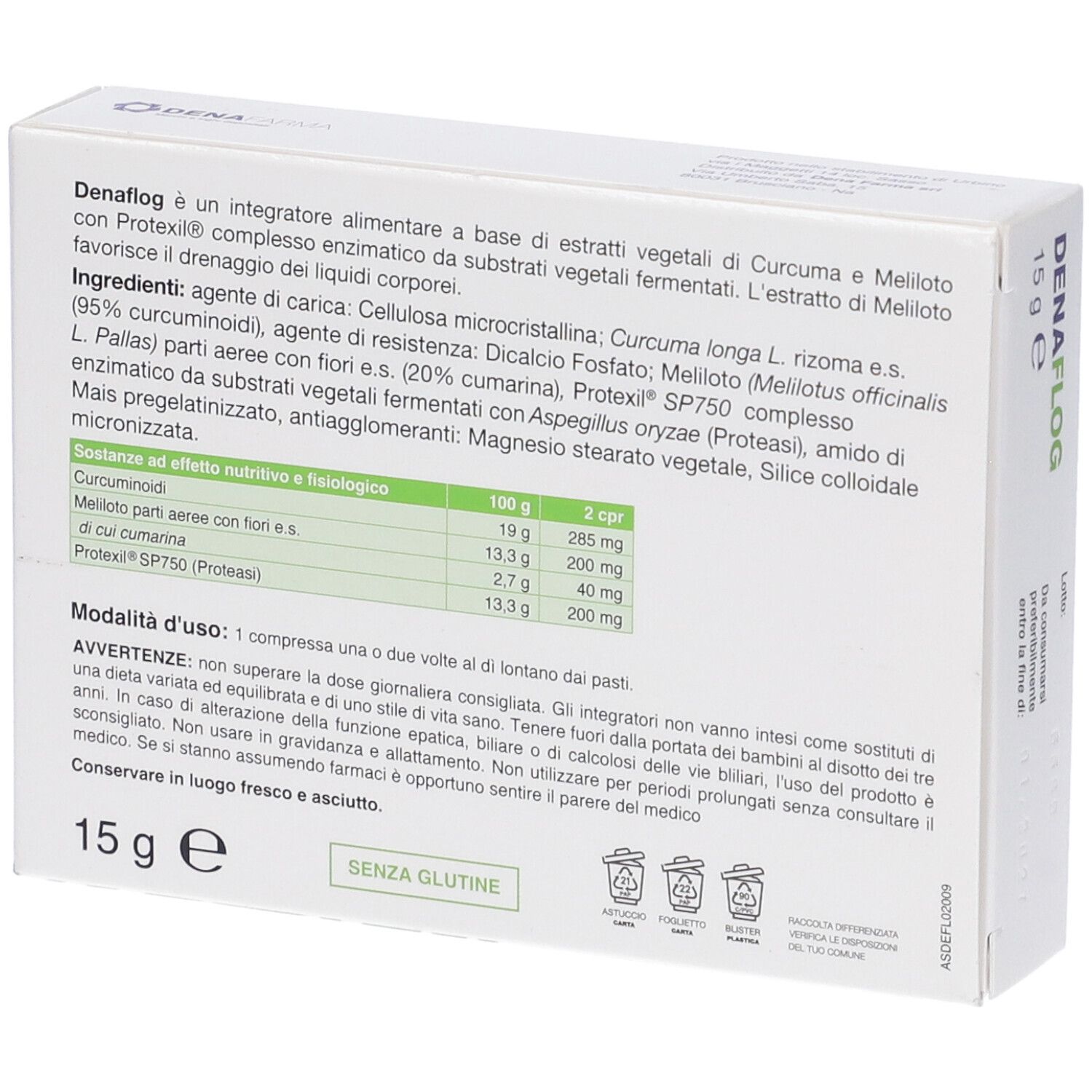 Denaflog 20 Compresse