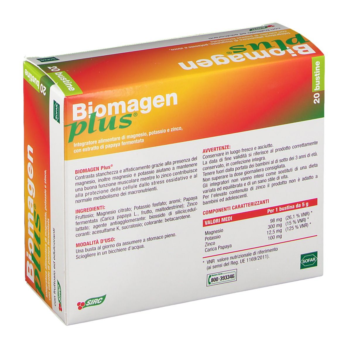 Biomagen Plus® Gusto Tropical