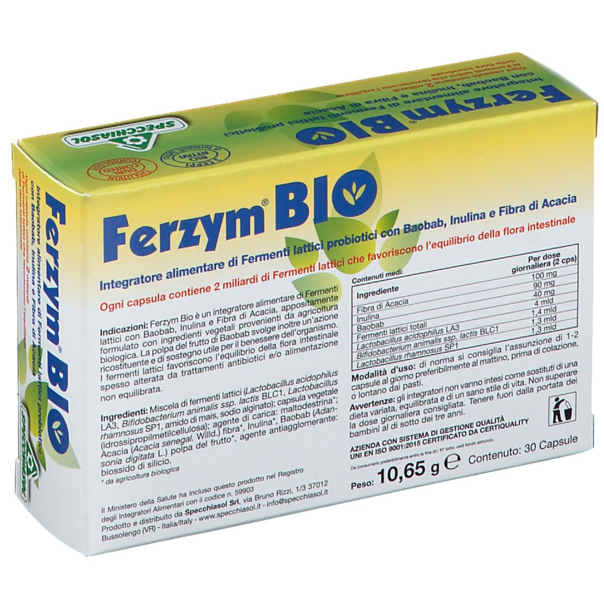 SPECCHIASOL Ferzym® Bio