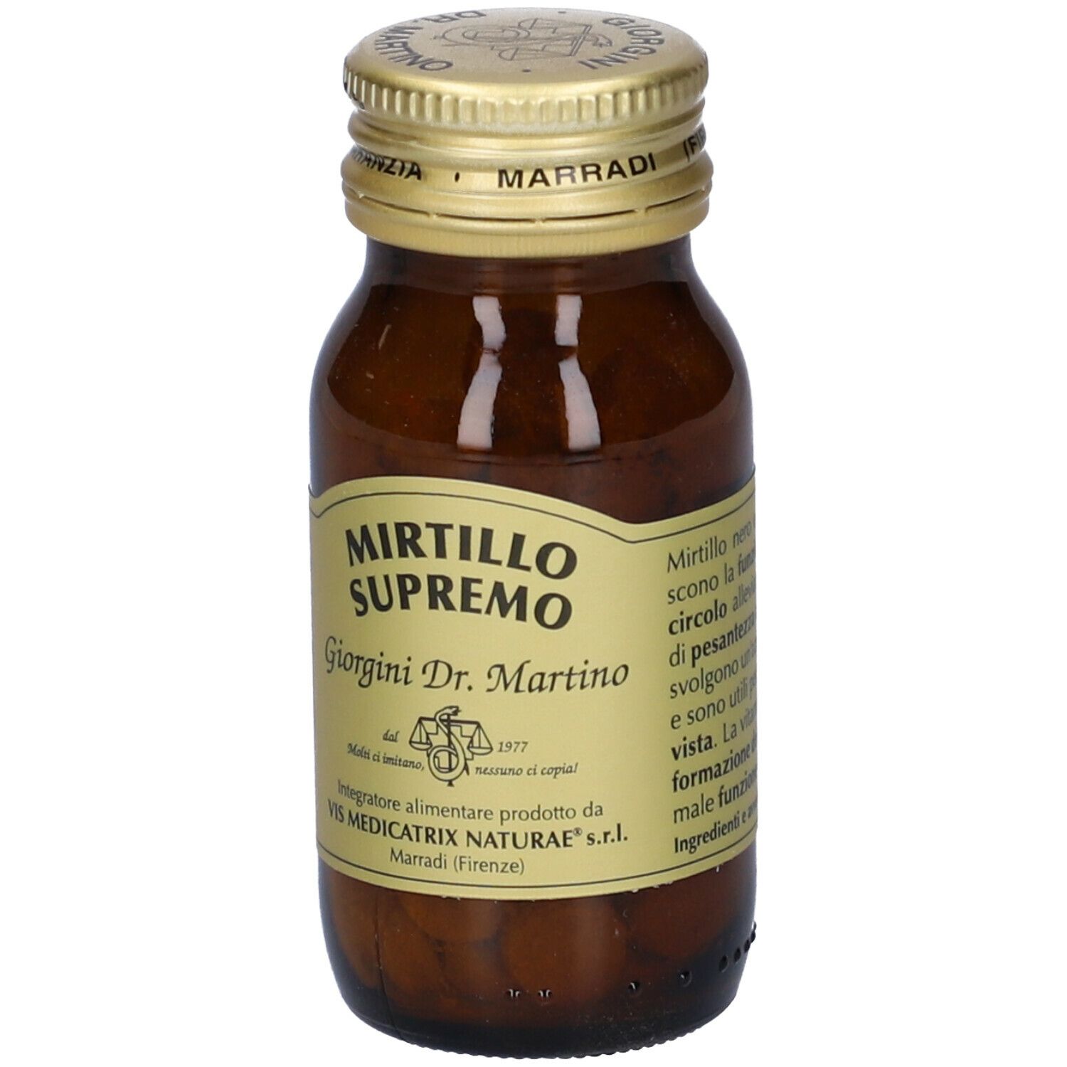 Mirtillo Supremo 80 Pastiglie