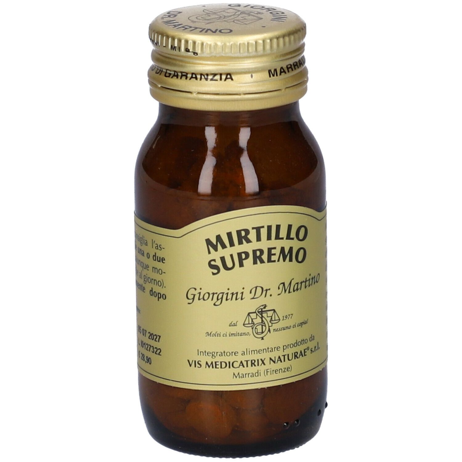 Mirtillo Supremo 80 Pastiglie