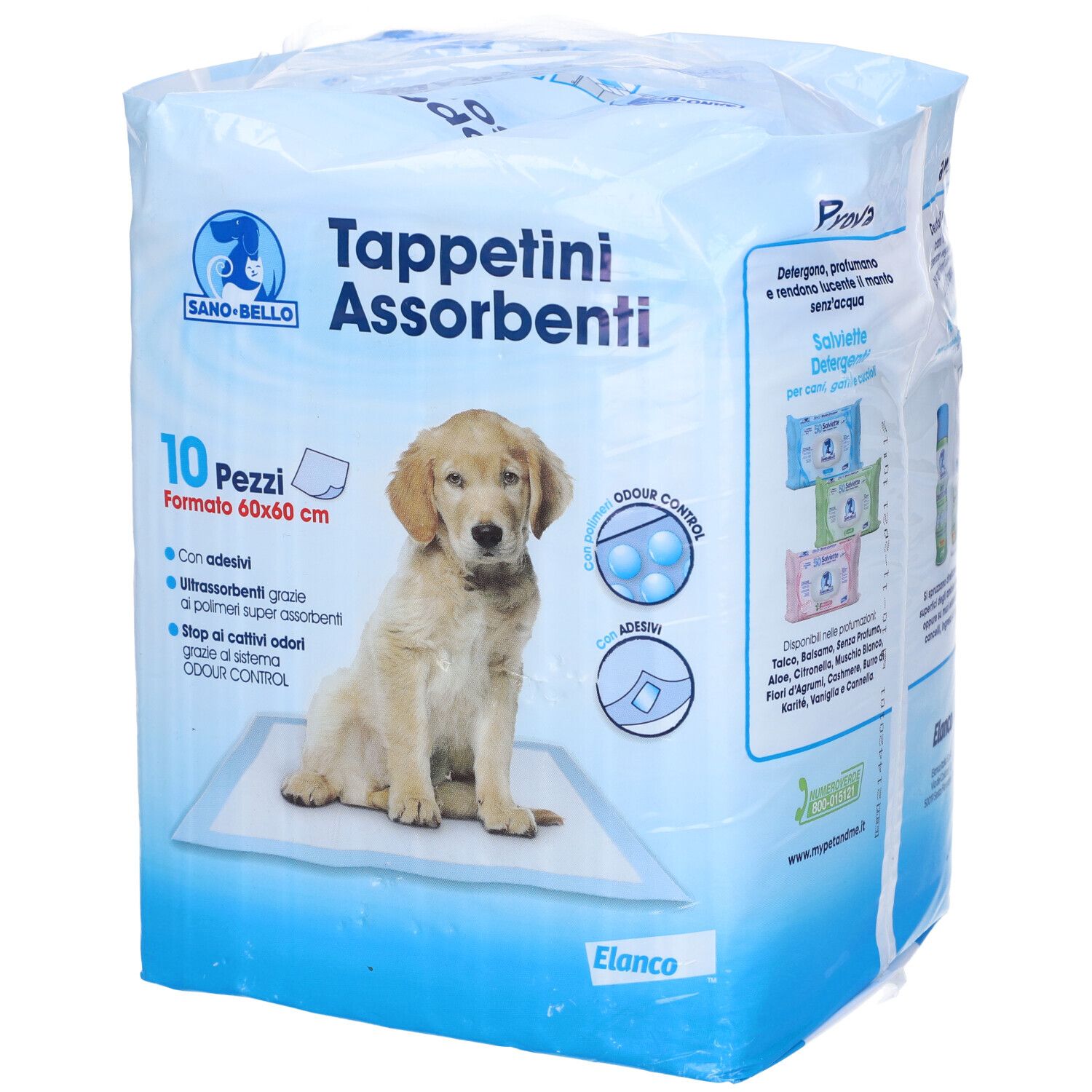 Pet Casa Clean Tappetini Assorbenti 60 X 60 10 Pezzi