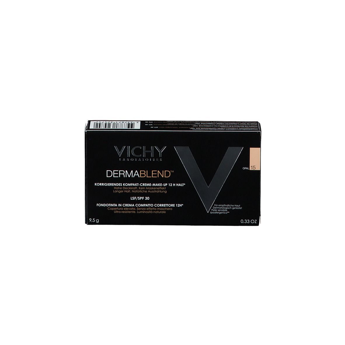 Vichy Dermablend Fondotinta Minerale in Crema Compatto Tonalità 15