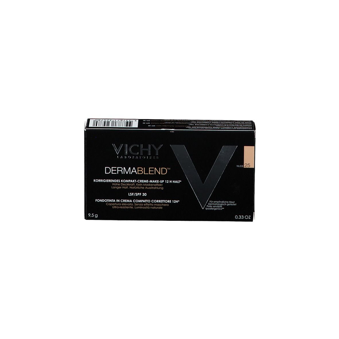 Vichy Dermablend Fondotinta Coprente Minerale in Crema Compatto Tonalità 25