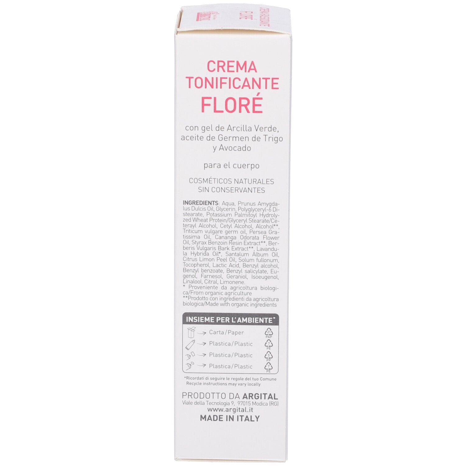 Argital Crema Rassodante Floré