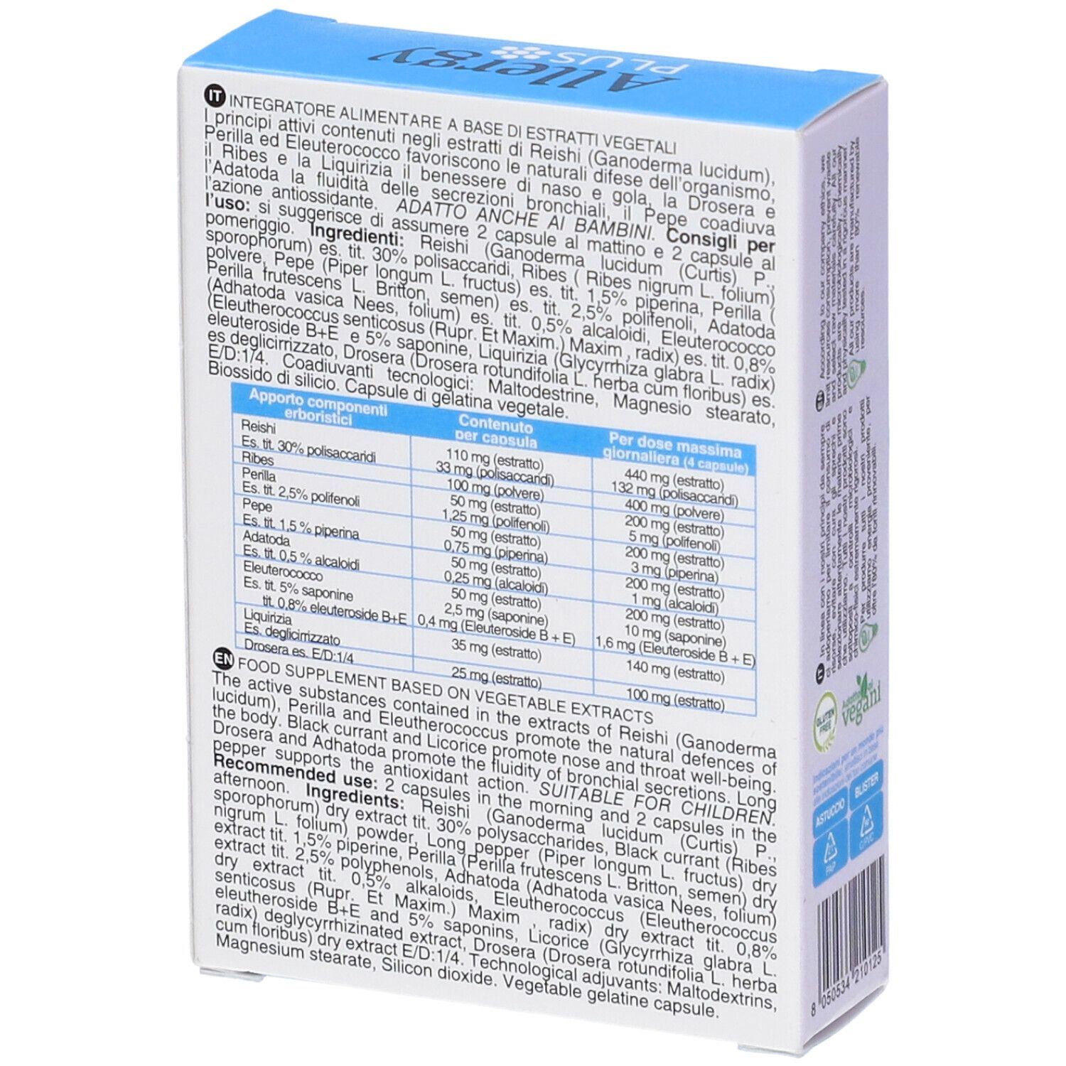 Alta Natura Allergy Plus Capsule