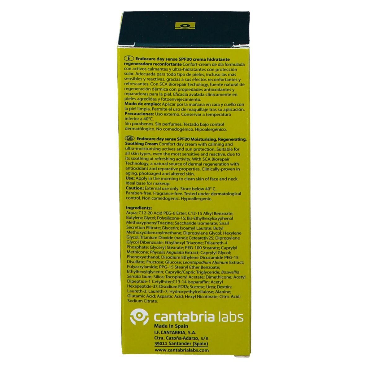 ENDOCARE DAY SENSE SPF30
