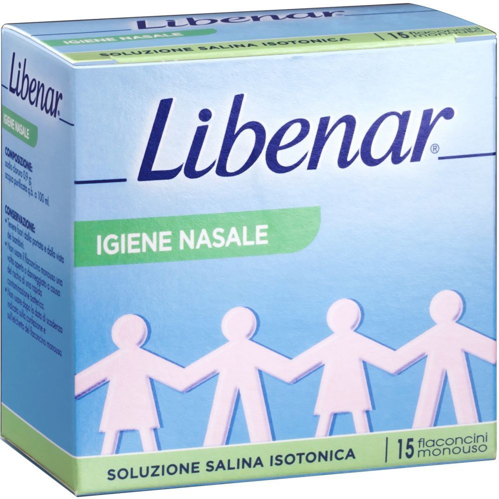 Libenar® Soluzione fisiologica 15 Flaconcini 15x5 ml